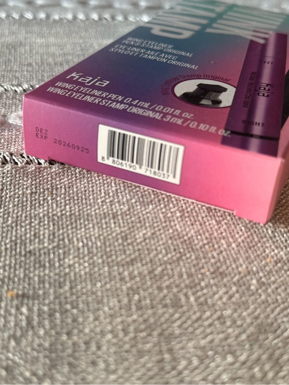 Kaja Wink Stamp Wing Eyeliner Pen & Stamp Original Black NIB
